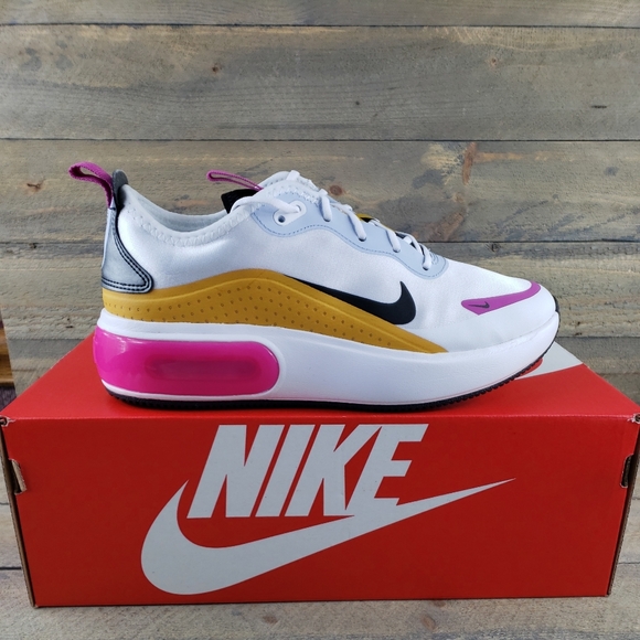 Nike Shoes Nike Air Max Dia Womens Sneakers Shoes White Black Pink